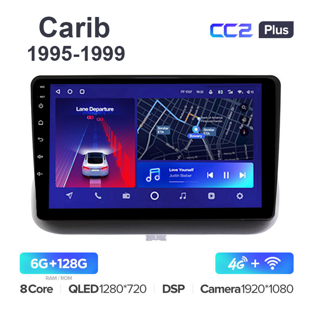 Teyes CC2 Plus 9"для Toyota Carib 1995-1999