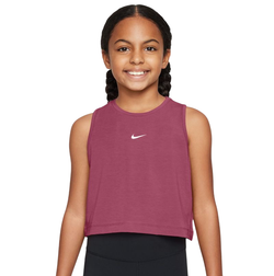 Футболка для мальчика теннисная Nike Kids Dri-Fit Pro Training Tank - sweet beet/white