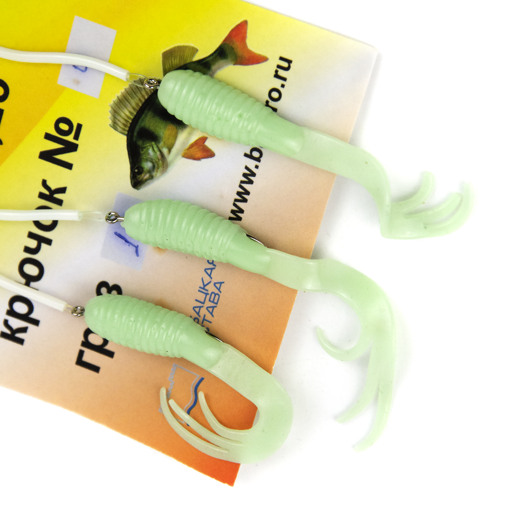 Снасть окуневая (спиннинговая) 14гр, №4, d 0.25мм