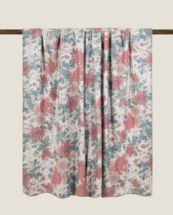 Плед Frati BAMBOO STAMPATO ARMONIES WHITE Frati Home 150x200 Разноцветный