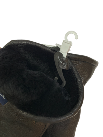 Варежки. Мужские. Материал верха: Кожа оленя. Подклад: Мутон.5 шт в упаковке.