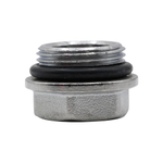 Хромированный концевой переходник FAR 3/4" НР х 1/2" ВР