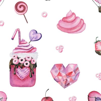 Десерты и сердечки к дню святого валентина