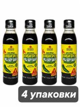 Соевый соус Manggo Korean Spicy среднеострый 330 мл x 4 шт