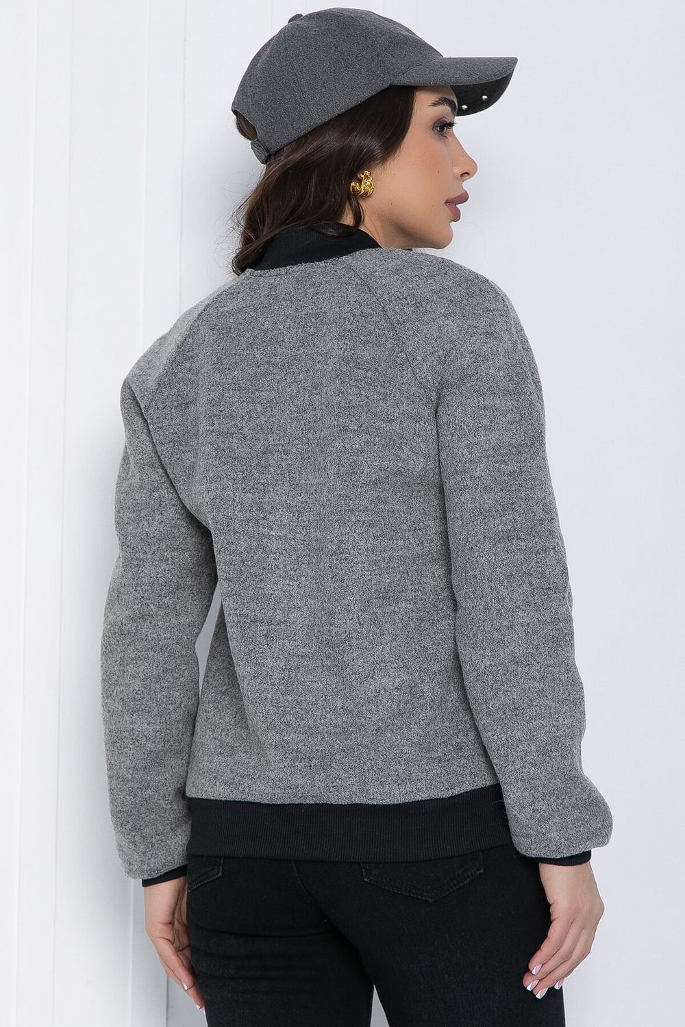 Бомбер Каприз (серый) Б12627-13 LT Collection