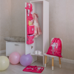 Кармашки для детского сада на резинке. Зайка