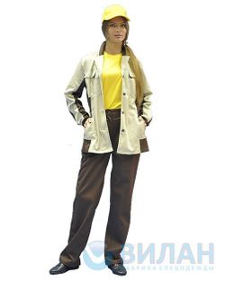 Костюм рабочий женский КР.338.БР