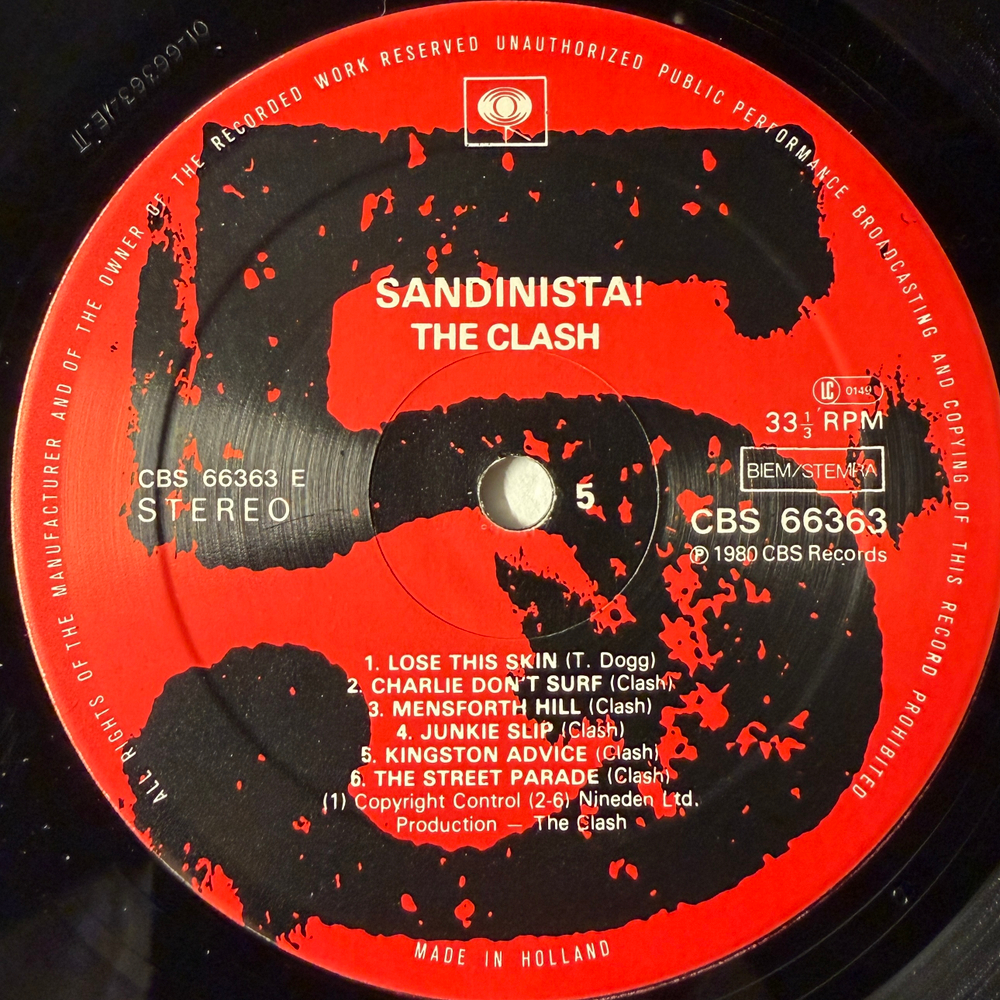 Виниловая пластинка The Clash - Sandinista! 3LP