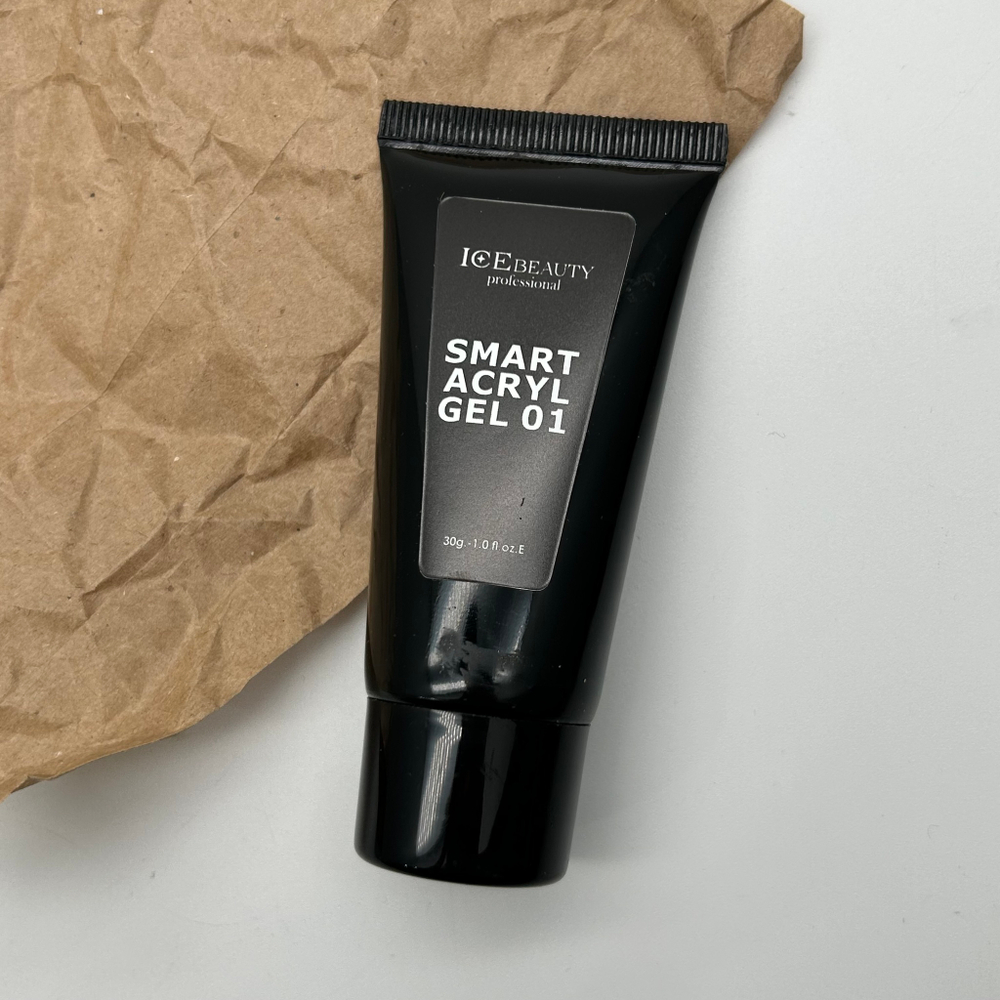 IceBeauty Smart Acryl Gel 01, 30 г (тюбик)