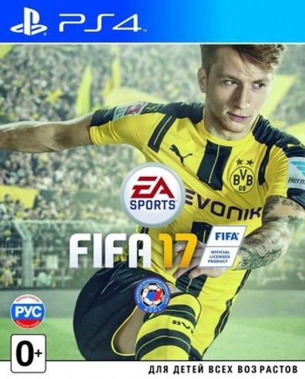 PS4 Fifa 17 (Б/У, Полностью на русском языке, CUSA-03214)