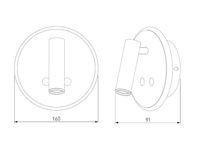 Спот Elektrostandard Tera LED белый (MRL LED 1014)