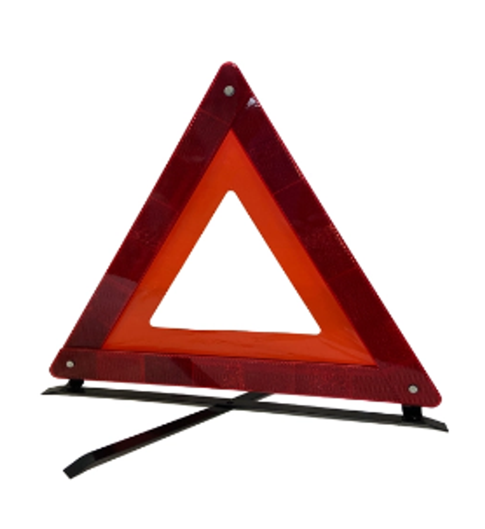 Знак аварийной остановки в футляре Металл с металл ножки (МААС) 0343