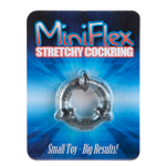 Эрекционное колечко на пенис Mini Flex ( прозрачный ) (Цвет: прозрачный)