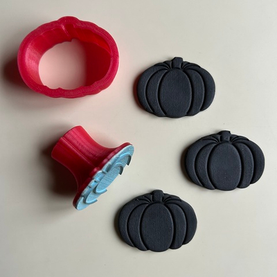 Штамп с вырубкой "Тыква"