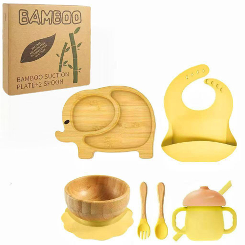 Экологичный набор детской посуды