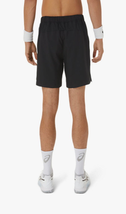ASICS, MEN COURT 7IN SHORT, PERFORMANCE BLACK, MEN, M