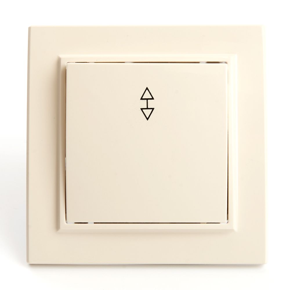 Выключатель 1-кл ЭРНА  слоновая кость PSW10-9005-02