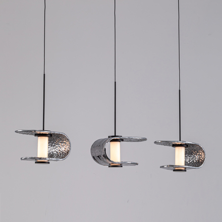 Подвесной светильник MD24020901-3B black/smoky