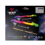 Оперативная память Patriot Viper XTREME RGB DDR 5 DIMM 32Gb (16Gbx2) 8000Mhz (PVXR532G80C38K)