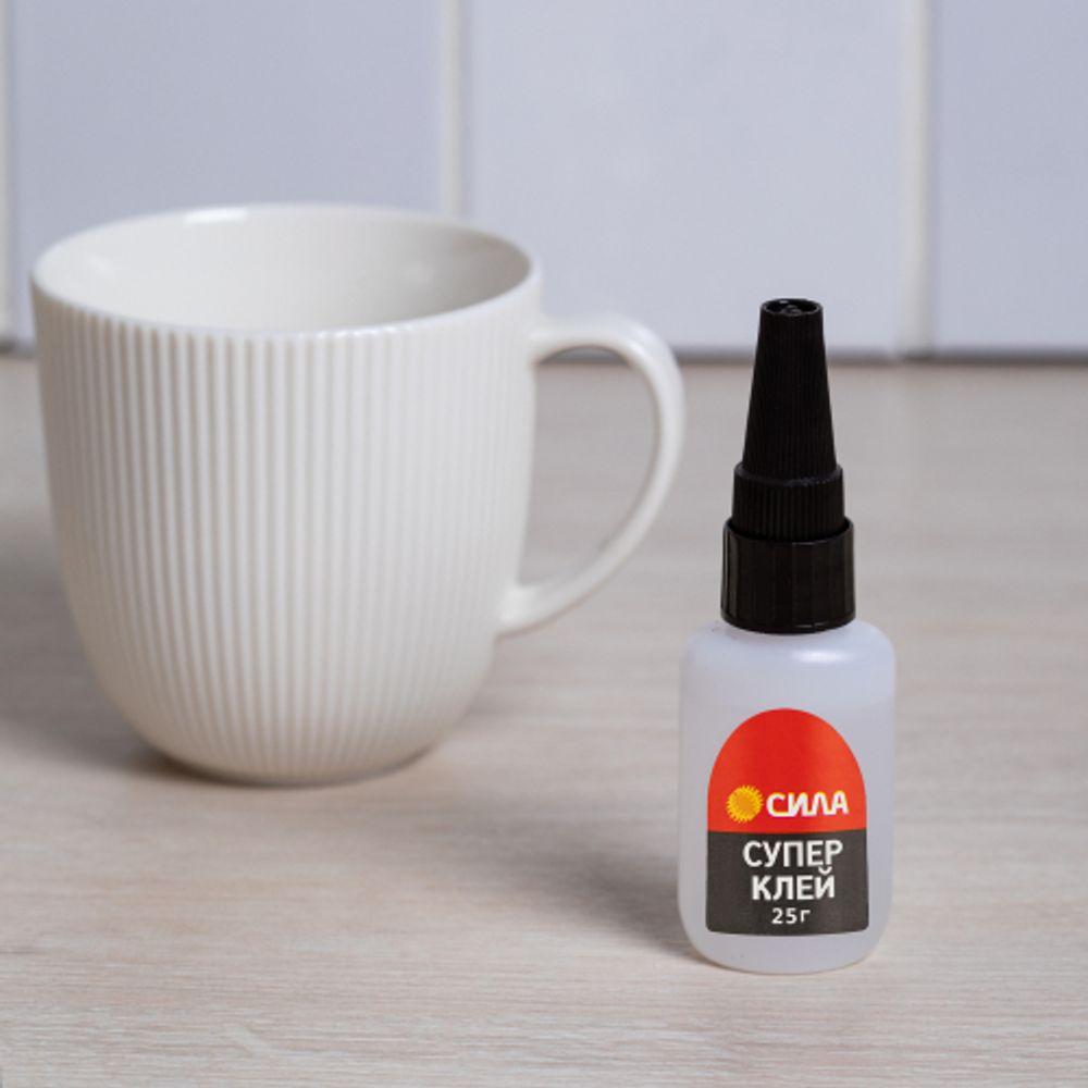 Супер-клей СИЛА SGTB-25 25 г пластик туба
