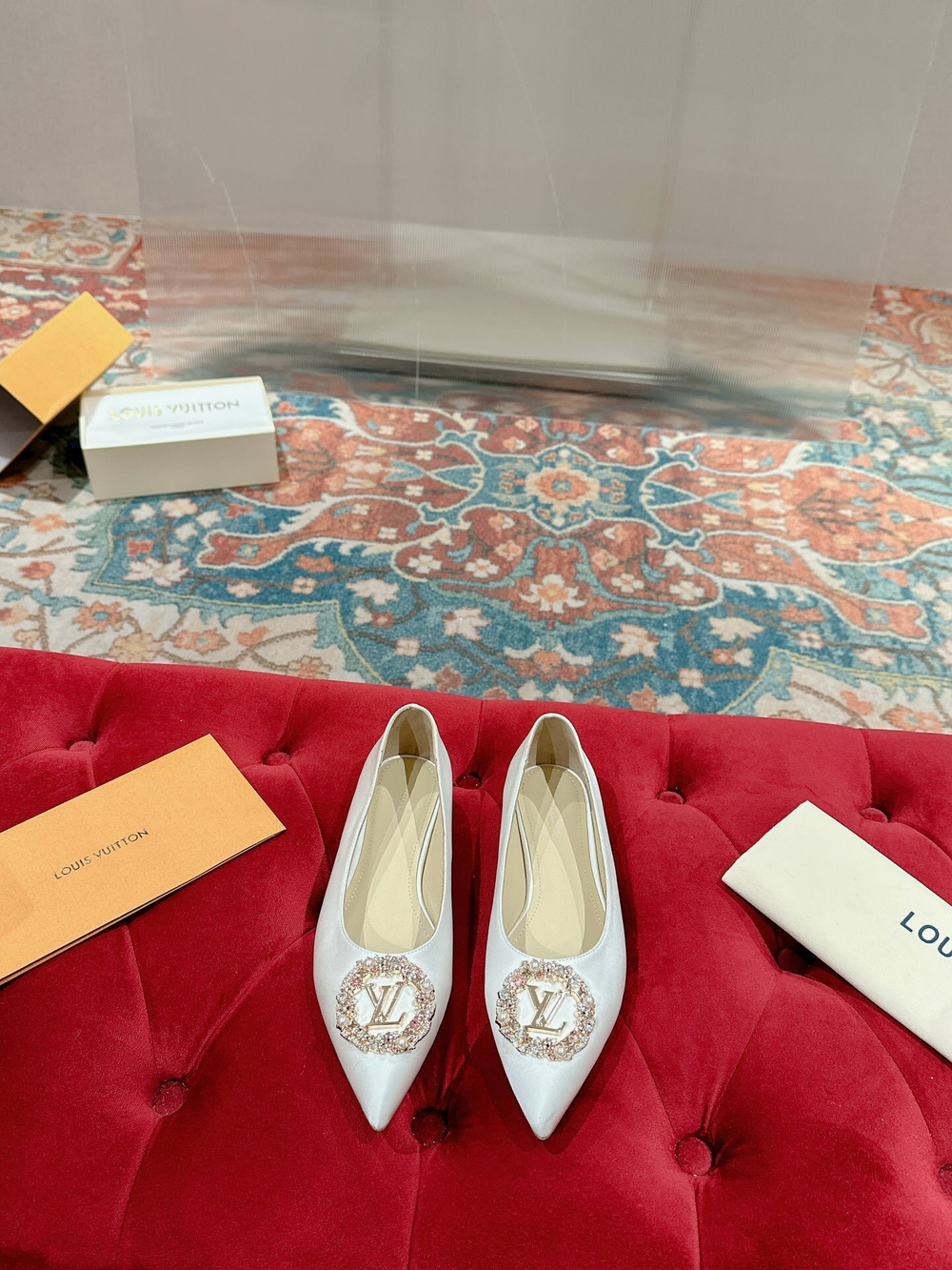 Louis Vuitton Met Flat Ballerina