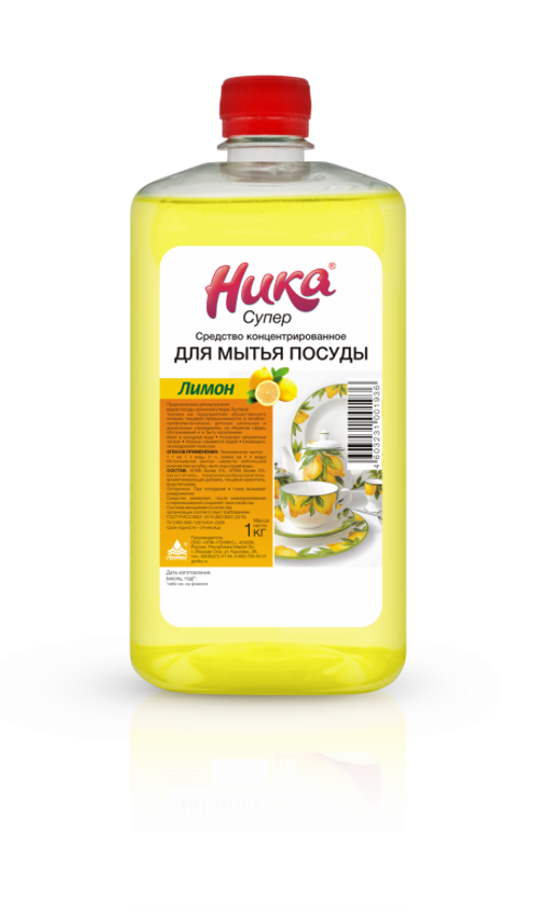 Средство концентрированное для мытья посуды "НИКА-СУПЕР"