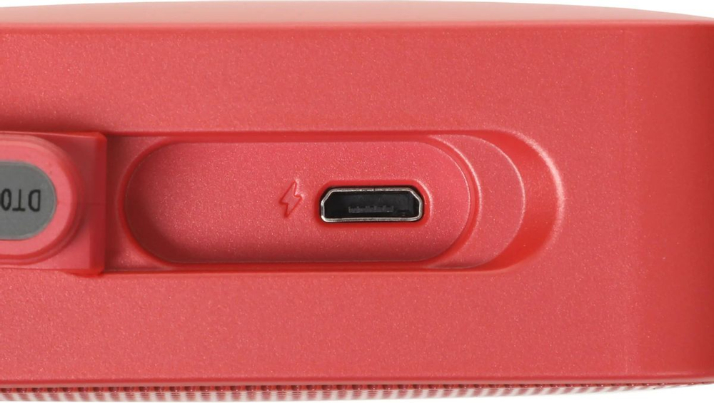 Колонка портативная JBL Go Essential, 3.2Вт, красный [jblgoesred]
