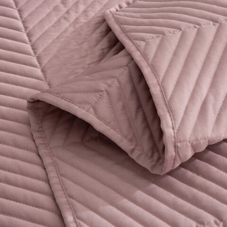 Покрывало 230x250 и 2 наволочки 50х70 Sofi De MarkO Адонис розовое