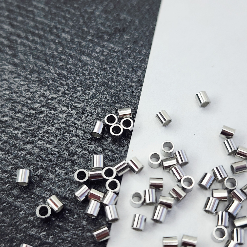 Кримп 2мм, сталь 316, крепко держит, зажимная бусина для троса