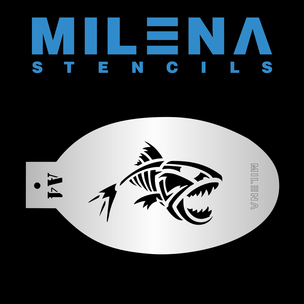 Трафарет Milena A4
