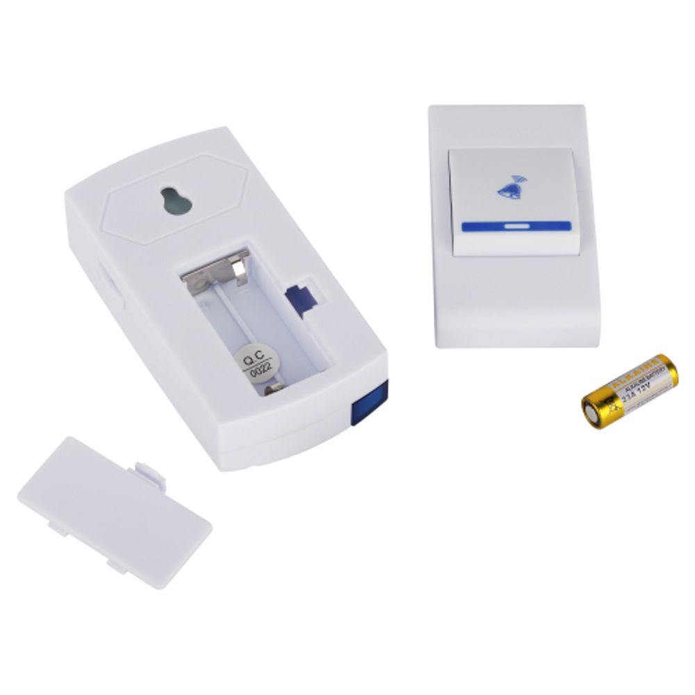 Звонок дверной ЭРА A04 беспроводной, белый