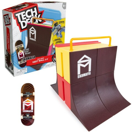 Tech Deck X-Connect - Начальный набор Vert Wall 2.0 + палец скейтборд SK8MAFIA 20141010