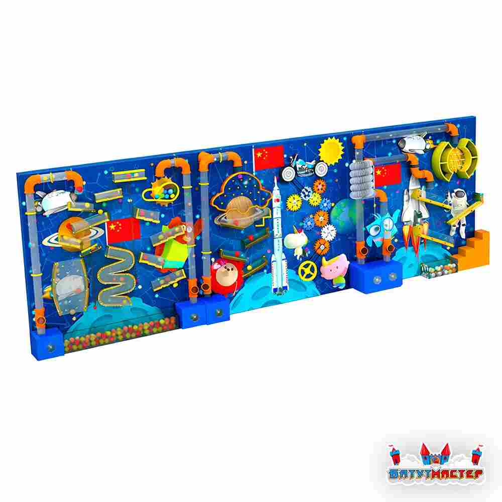 Интерактивная сенсорная стена «Фабрика идей», 6,5×1,8×0,6 м