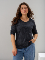 Лонгслив ЛНк-005/варенка-графит