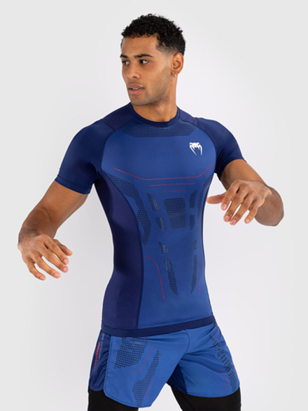 Рашгард Venum Technical 3.0 Icy Blue S/S