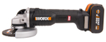 Угловая шлифмашина аккумуляторная WORX WX812