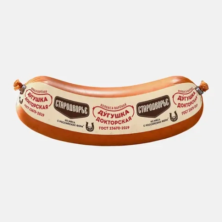 Колбаса Дугушка Докторская варёная 400г