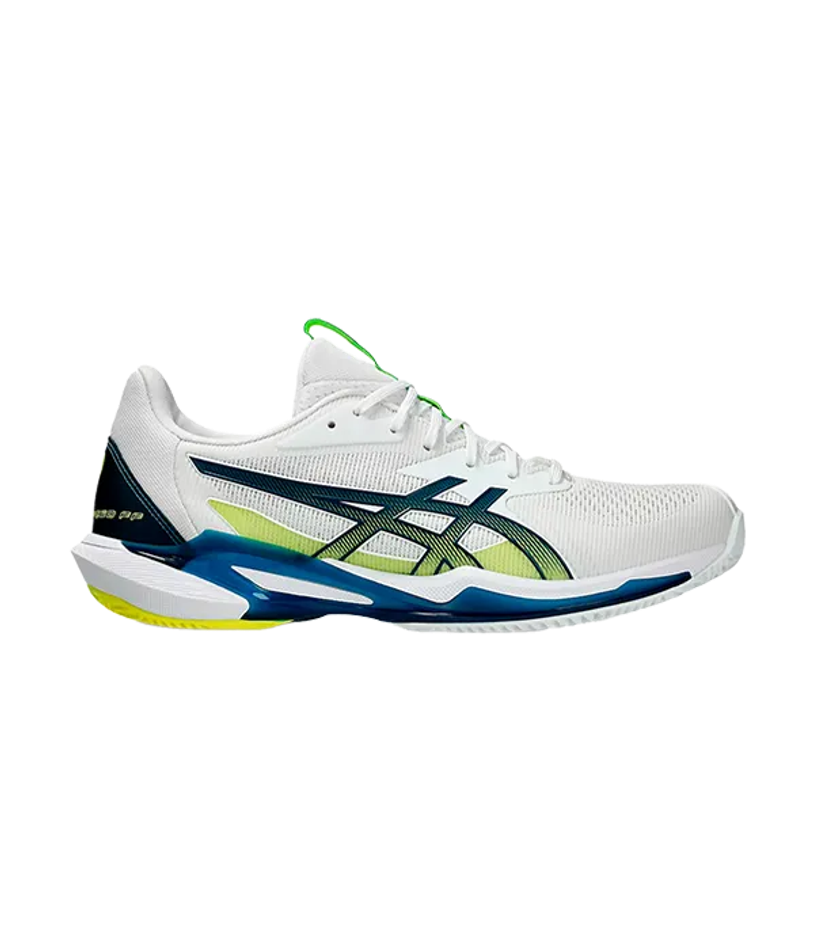 Asics Solution Speed FF 3 Clay Белый-Мако Синие Кроссовки