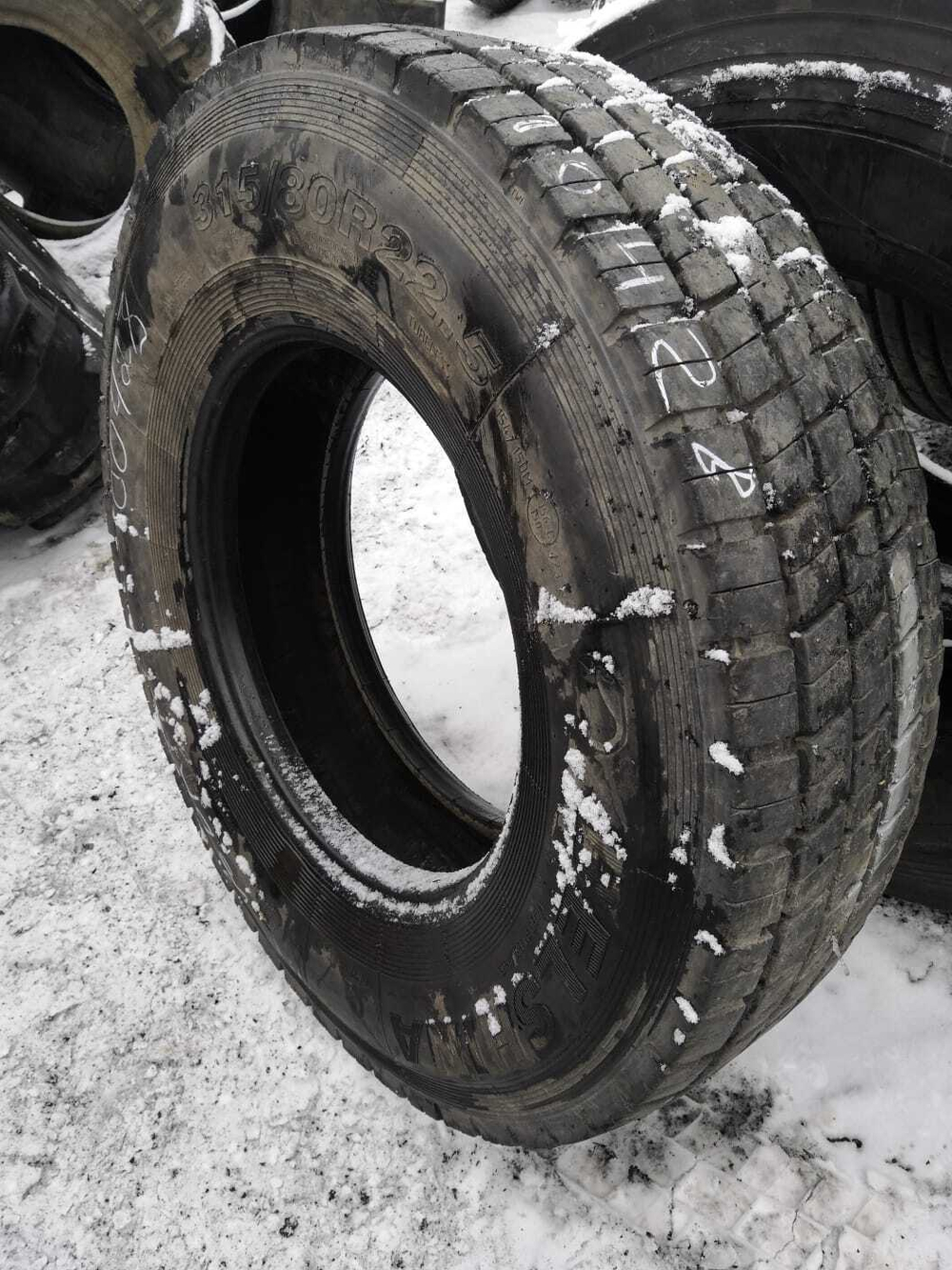 315/80R22.5 Belshina Бел-128 шина б/у