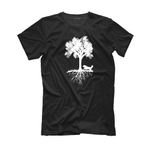 Футболка "Колли у дерева"