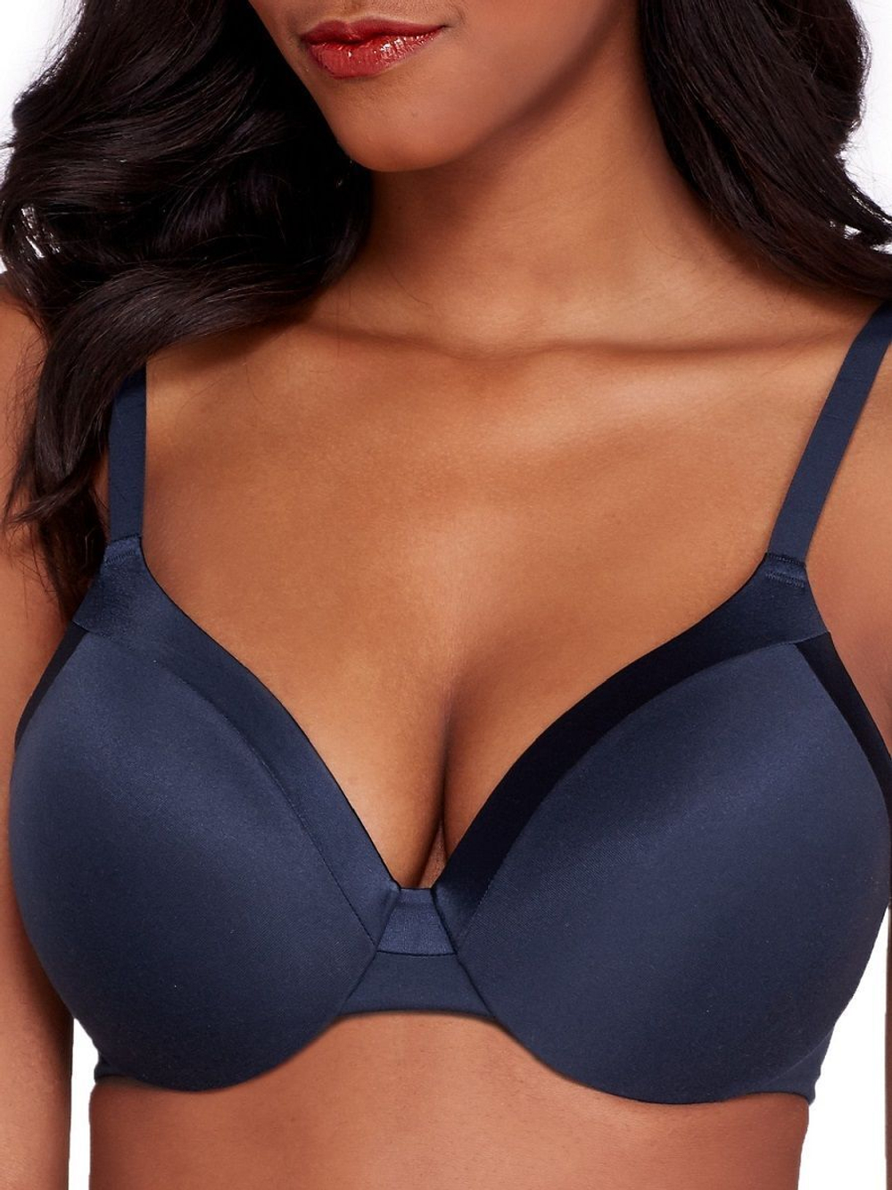 Синий гладкий бюстгальтер Comfort Devotion (Размер: 90D) (Цвет: синий)