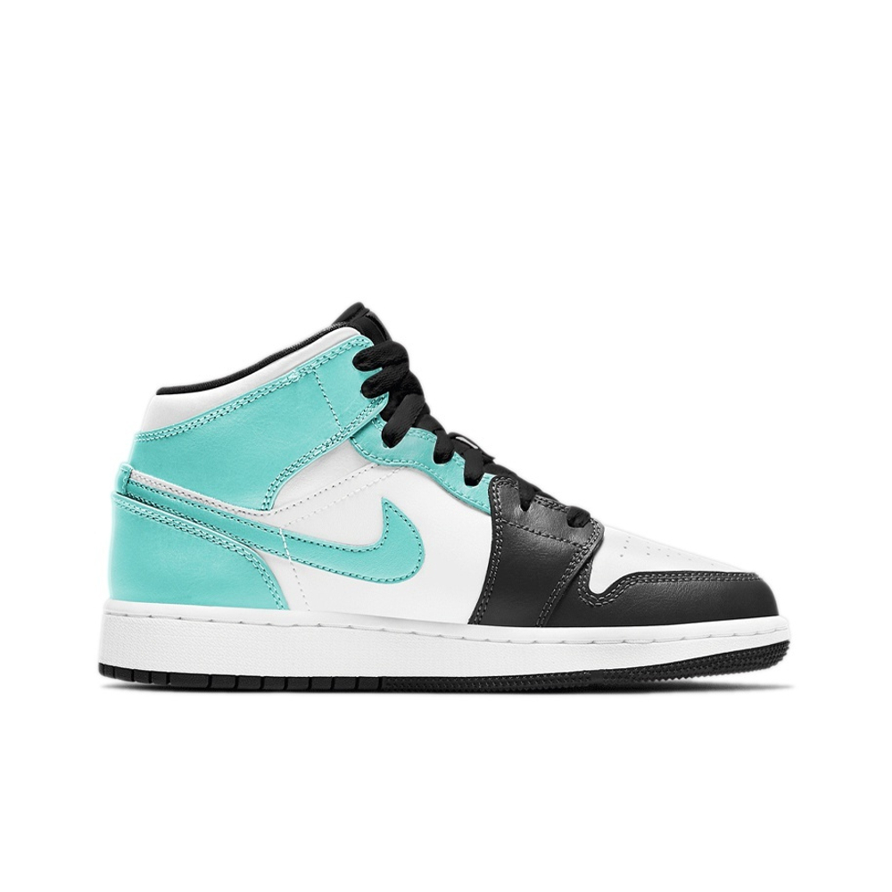 Кроссовки Air Jordan 1 Mid GS Island Green