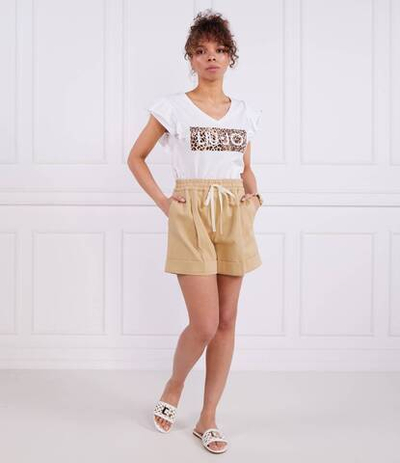 Шорты TWINSET - бежевый(231TP2546)