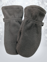 5005 Варежки детские флисовые серый (14)