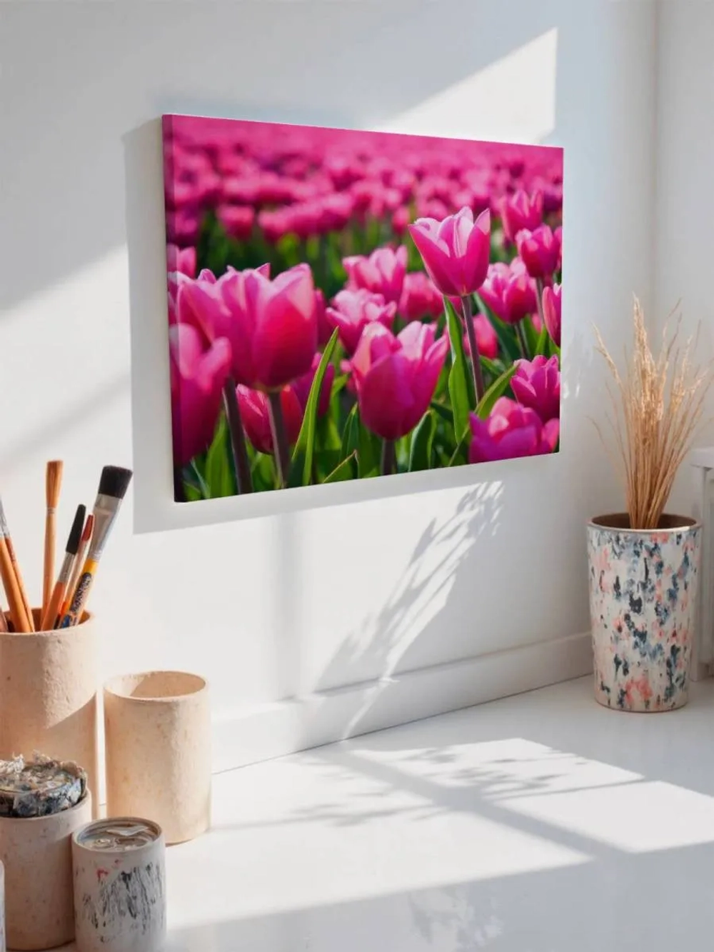 Картина на стену 40 X 50 Тюльпаны