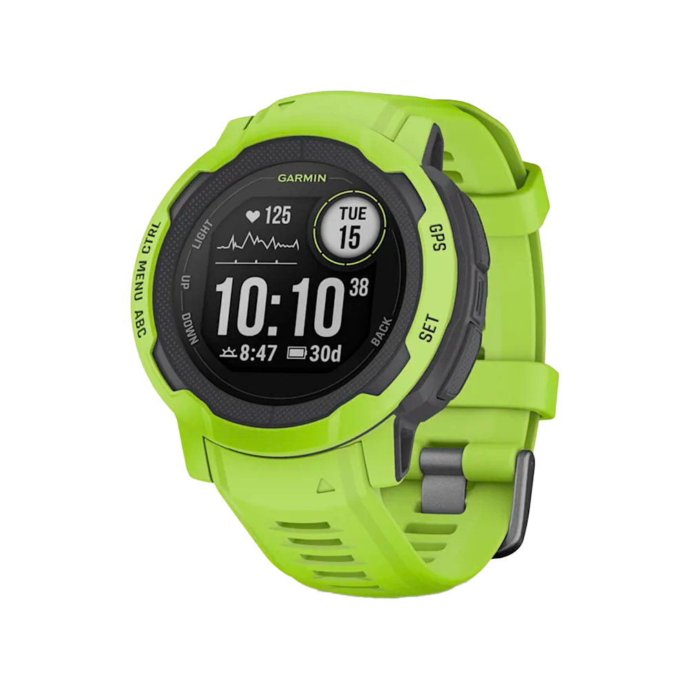 Умные часы Garmin Instinct 2, 45mm, Electric Lime (010-02626-01)