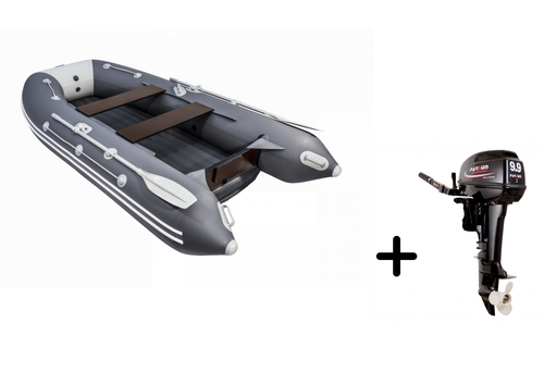 Таймень LX 3400 НДНД + PARSUN T 9.9 (15) BMS (комплект лодка + мотор)