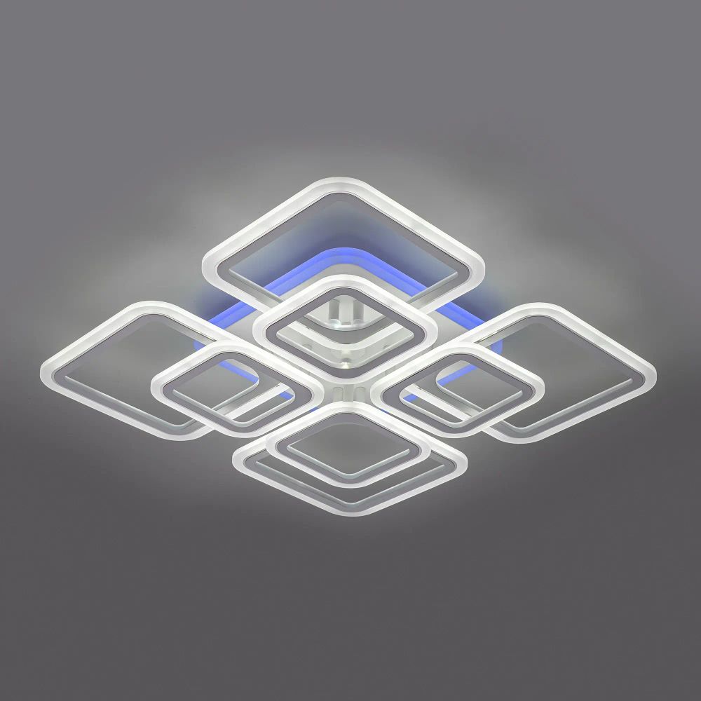 Citilux Марсель Смарт CL232A180E RGB Умная люстра Белая