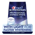 Отбеливающие полоски для зубов Crest 3D Whitestrips Professional Express White Light (Hour Light)