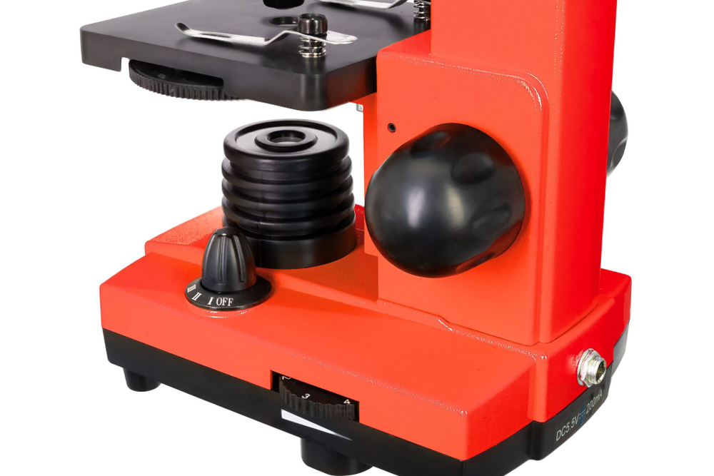 Микроскоп Levenhuk Rainbow 2L Апельсин с набором для опытов Levenhuk K50